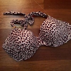 Victoria’s Secret Leopard Bikini Top